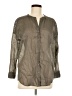 Gerard Darel Gray 3/4 Sleeve Button-Down Shirt Size EU (FR) 38 / US 6 - photo 1