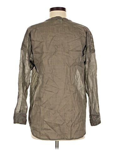 Gerard Darel 3/4 Sleeve Button-Down Shirt (view 2)