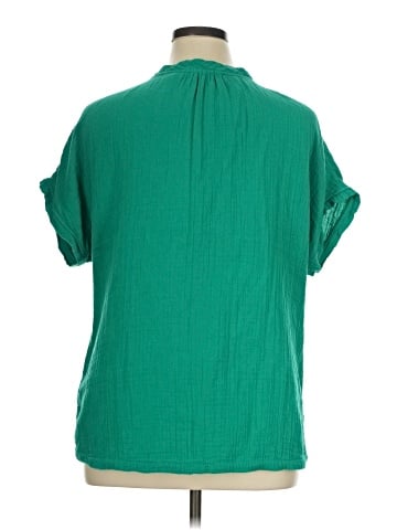 Soft Surroundings Short Sleeve Blouse (view 2)
