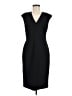 Ann Taylor 100% Polyester Solid Black Cocktail Dress Size 6 - photo 1