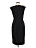 Ann Taylor 100% Polyester Solid Black Cocktail Dress Size 6 - photo 2