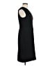 Ann Taylor 100% Polyester Solid Black Cocktail Dress Size 6 - photo 4