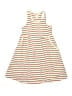 Hanna Andersson Stripes Orange Dress Size 6 - 7 - photo 1