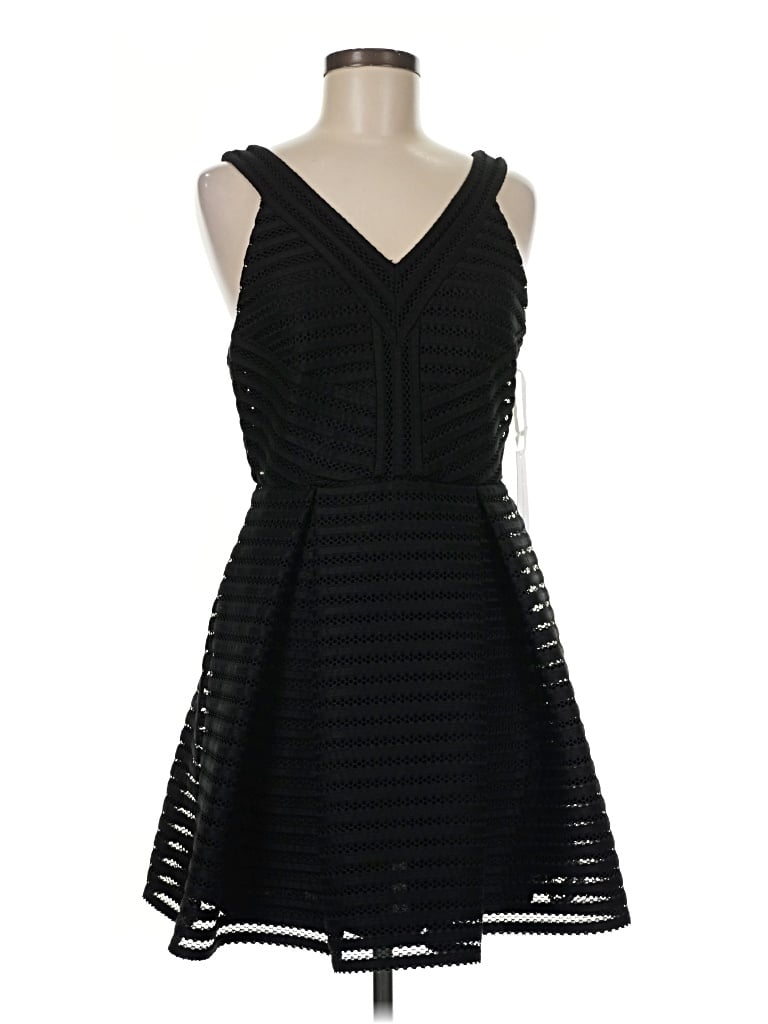 Pre-owned Torn By Ronny Kobo Cocktail Dress In Black