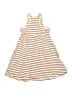 Hanna Andersson Stripes Orange Dress Size 6 - 7 - photo 2