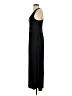 Peach Solid Black Casual Dress Size XS - photo 5