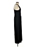 Peach Solid Black Casual Dress Size XS - photo 4