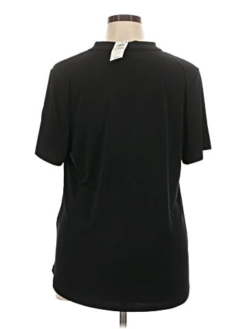 JM Collection Short Sleeve Blouse (view 2)