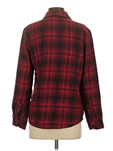 Riders by Lee Long Sleeve Button-Down Shirt (view 2)