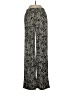 IMAN Paisley Black Casual Pants Size S - photo 1