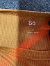 SO Orange Long Sleeve Top Size M - photo 7