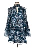Parker 100% Polyester Blue Cocktail Dress Size L - photo 1