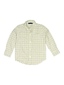 Janie And Jack Long Sleeve Button Down Shirt