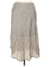 Sienna Sky 100% Polyester Animal Print Silver Casual Skirt Size L - photo 1