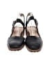 Unbranded 100% Leather Black Sandals Size 9 - photo 2