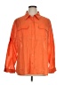 Calvin Klein Orange 3/4 Sleeve Button-Down Shirt Size 1X - photo 1