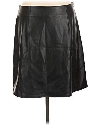 Old Navy Faux Leather Skirt (view 2)