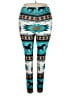Unbranded Print Teal Leggings Size XXL - photo 2