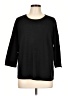 Chico's Black Pullover Sweater Size Lg (2) - photo 1