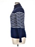 J.Crew 100% Cotton Stripes Blue Turtleneck Sweater Size XL - photo 5