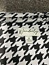 wonderly Houndstooth Silver 3/4 Sleeve Blouse Size 1X - photo 7