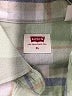 Levi's 100% Cotton Plaid Green Long Sleeve Button-Down Shirt Size XL - photo 7
