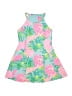 Lilly Pulitzer 100% Polyester Tropical Pink Dress Size 8 - photo 1