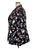 Lane Bryant Floral Black Blazer Size 20 - photo 5