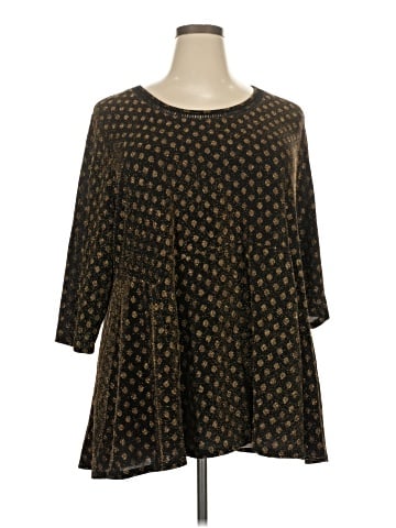 Catherines 3/4 Sleeve Blouse (view 1)