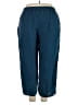 Flax 100% Linen Solid Blue Linen Pants Size 18 (1G) - photo 2