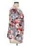 Daniel Rainn Floral Gray 3/4 Sleeve Blouse Size XL - photo 4