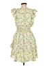 BCBGeneration Floral Green Cocktail Dress Size M - photo 2