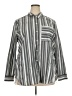 Eddie Bauer Stripes Gray Long Sleeve Button-Down Shirt Size XXL - photo 1