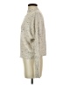 Ruby Moon Metallic Silver Turtleneck Sweater Size S - photo 5