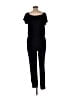 Express Solid Black Jumpsuit Size M - photo 2