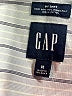 Gap Stripes Gray Long Sleeve Button-Down Shirt Size M - photo 7