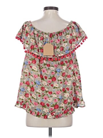 Kori America Short Sleeve Blouse (view 2)