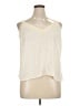 Old Navy 100% Polyester Ivory Sleeveless Blouse Size XL Petite - photo 1