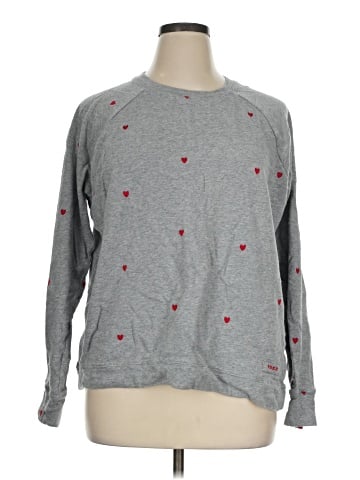 Peace Love World Pullover Sweater (view 1)