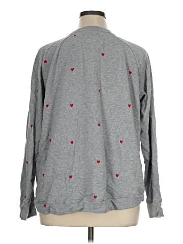 Peace Love World Pullover Sweater (view 2)