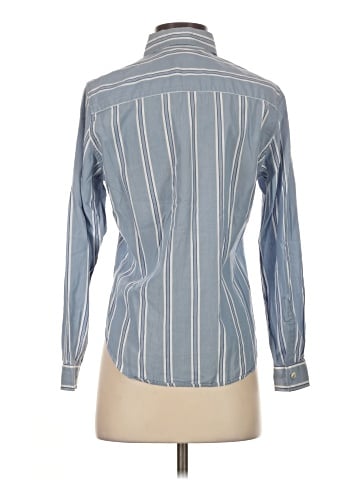 Petite Sophisticate Long Sleeve Button-Down Shirt (view 2)