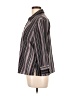 Elementz Stripes Black 3/4 Sleeve Blouse Size L - photo 5