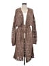 Free People Brown Kimono Size M - photo 1