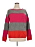 C&C California Color Block Pink Pullover Sweater Size XL - photo 1