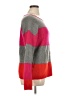 C&C California Color Block Pink Pullover Sweater Size XL - photo 4