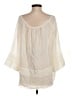 Hatch 100% Cotton Ivory 3/4 Sleeve Blouse Size S - photo 2