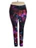 Torrid Floral Purple Active Pants Size 2X Plus (2) - photo 1