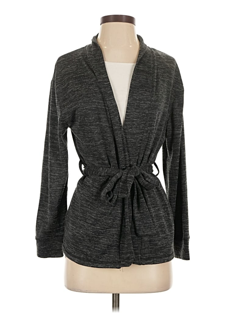 Pre-owned Assorted Brands Cardigan Sweater In Gray
