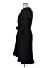 Calvin Klein Solid Black Casual Dress Size 10 - photo 5