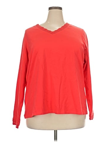 Denim & Co Long Sleeve Top (view 1)